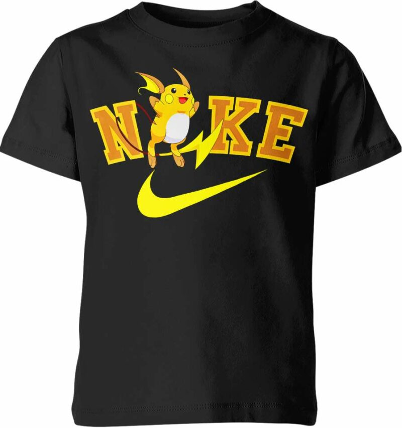 Raichu from Pokemon Nike Shirt