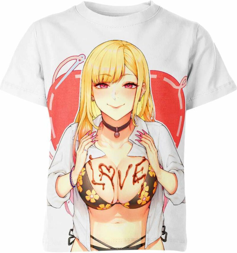 Kitagawa Marin Ahegao Hentai From My Dress-Up Darling Shirt