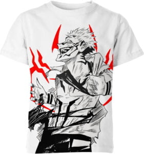 Sukuna Ryomen From Jujutsu Kaisen Shirt