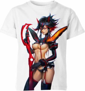 Ryuko Matoi From Kill la Kill Sexy girl Shirt