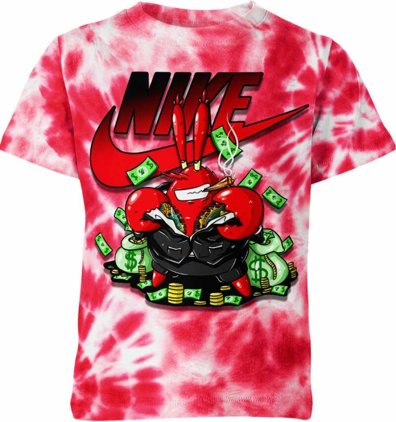 Mr Krabs from SpongeBob SquarePants Nike Shirt