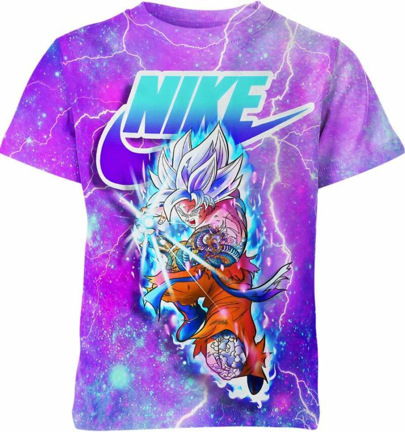 Son Goku from Dragon Ball Z Nike Shirt