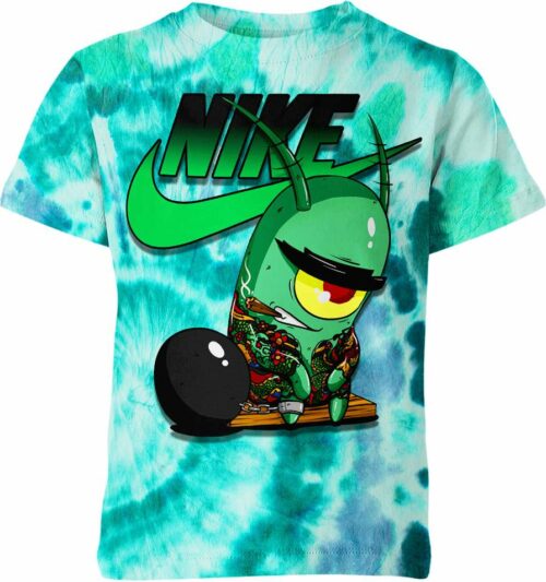 Plankton from SpongeBob SquarePants Nike Shirt