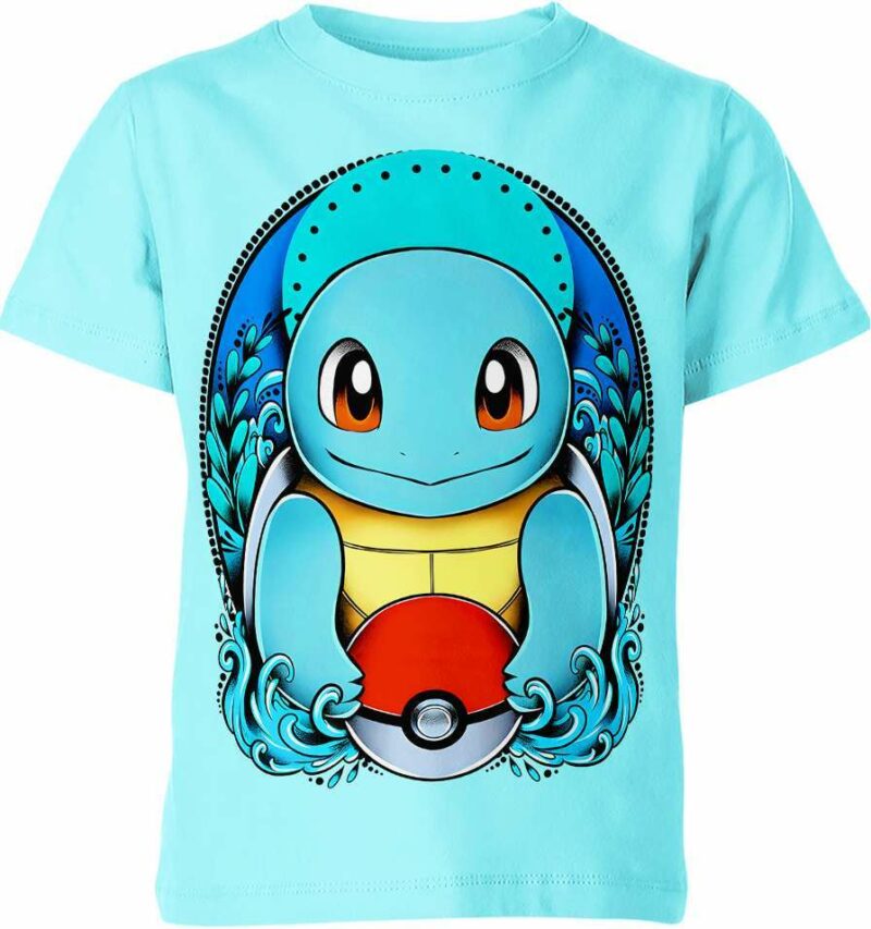 Squirtle From Pokemon Shirt