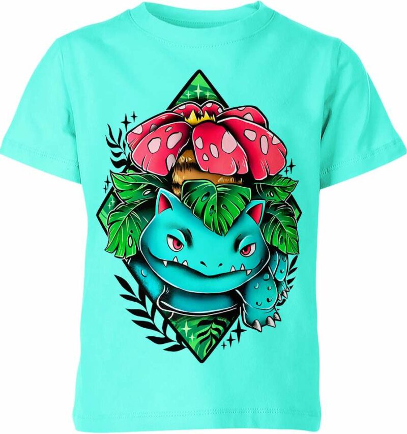 Venusaur From Pokemon Shirt