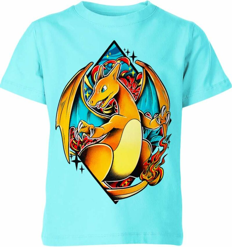 Charizard From Pokemon Shirt