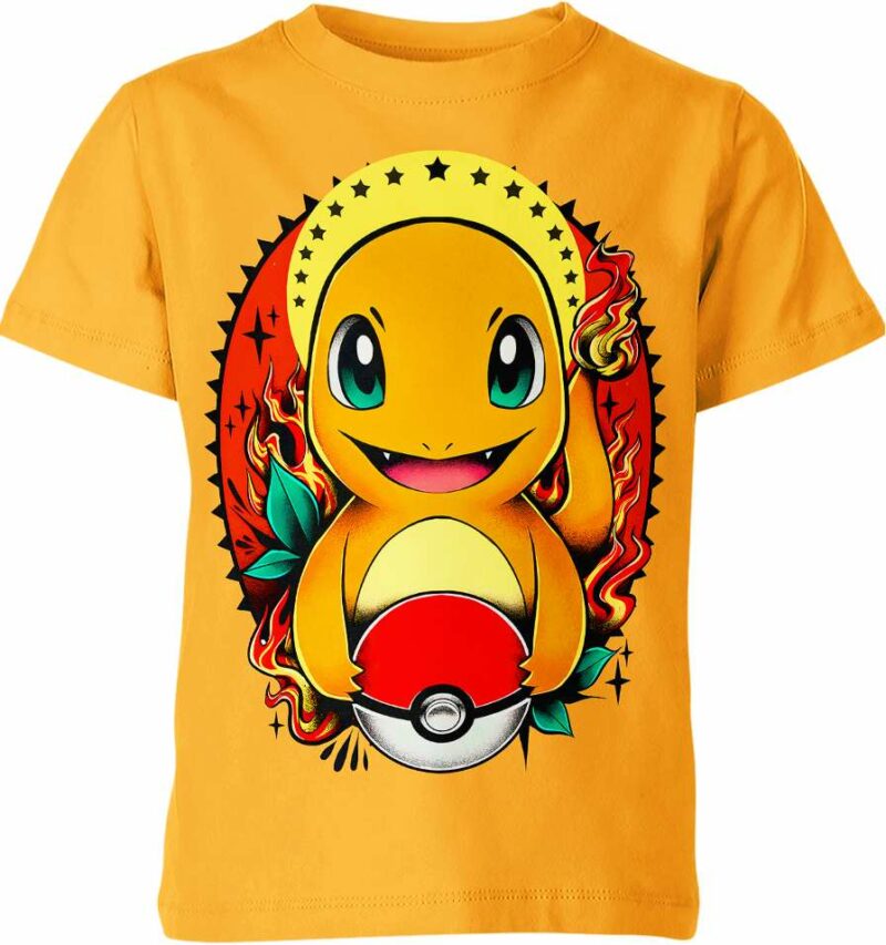 Charmander From Pokemon Shirt