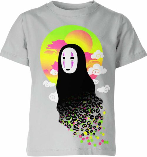 No Face x Soot Sprites in Spirited Away from Studio Ghibli Shirt