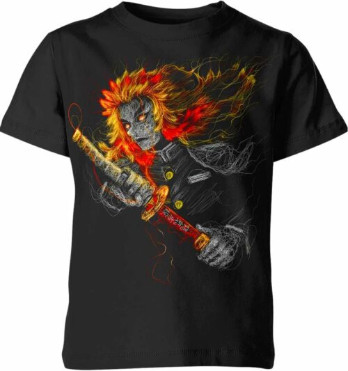 Kyojuro Rengoku from Demon Slayer Shirt