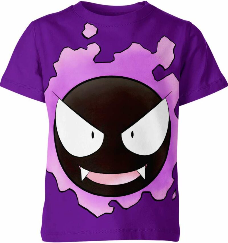 Gastly From Pokemon Shirt