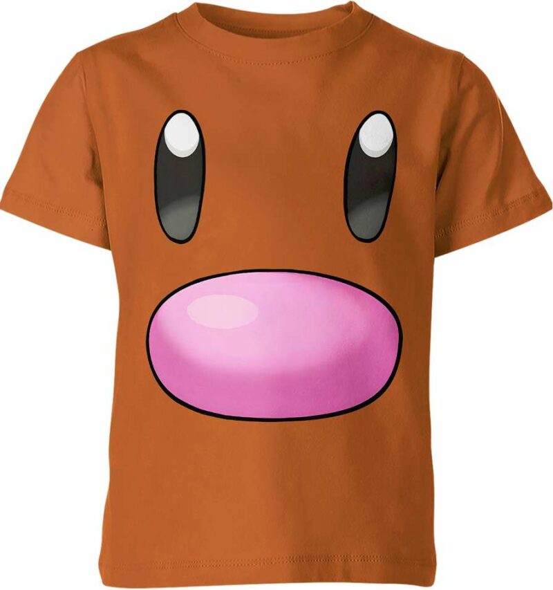 Diglet From Pokemon Shirt