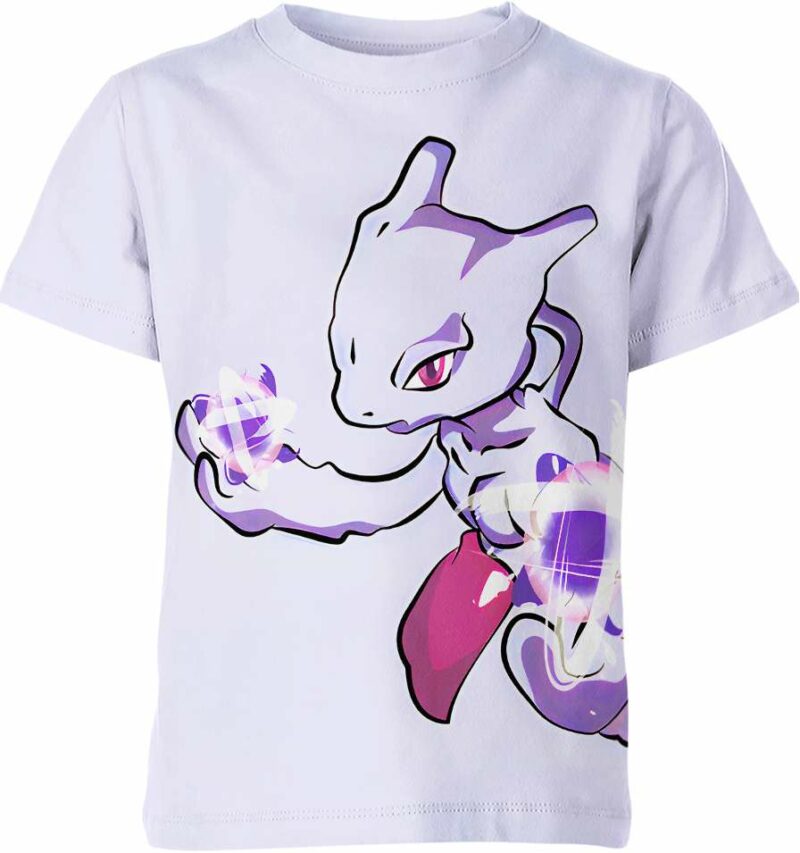 Mewtwo From Pokemon Shirt