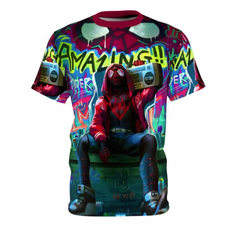 Miles Morales In Spider Man Universe Shirt