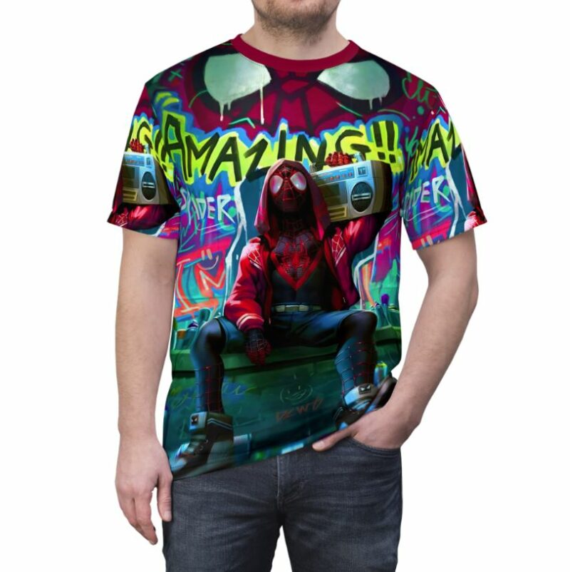 Miles Morales In Spider Man Universe Shirt