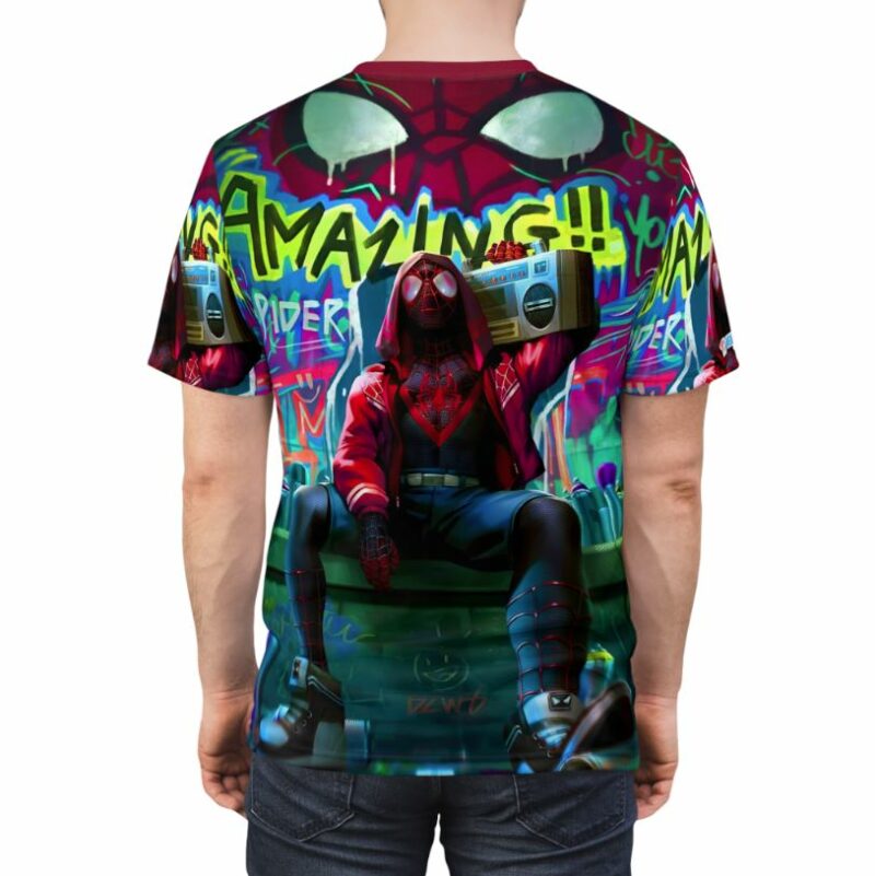 Miles Morales In Spider Man Universe Shirt