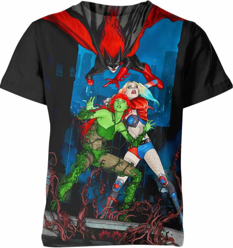 Batgirl X Poison Ivy X Harley Quinn Shirt