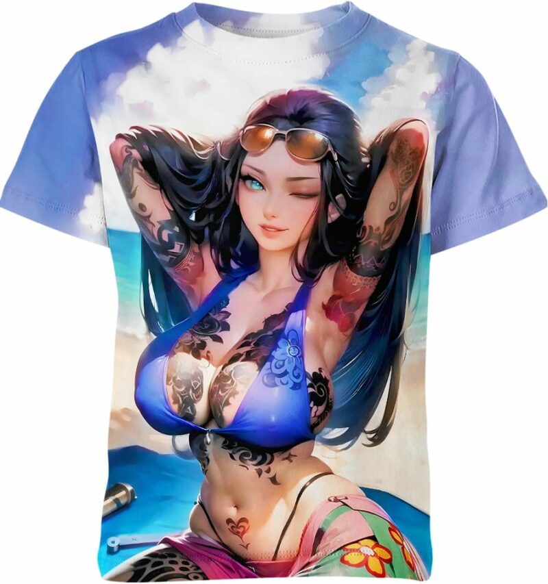 Nico Robin Ahegao Hentai From One Piece Shirt