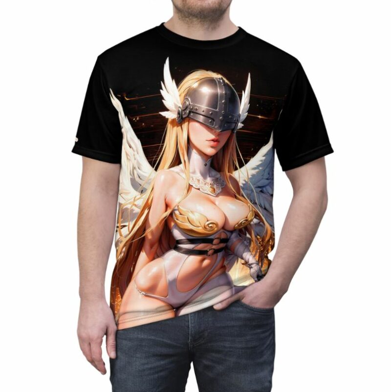 Angewomon Ahegao Hentai From Digimon Shirt