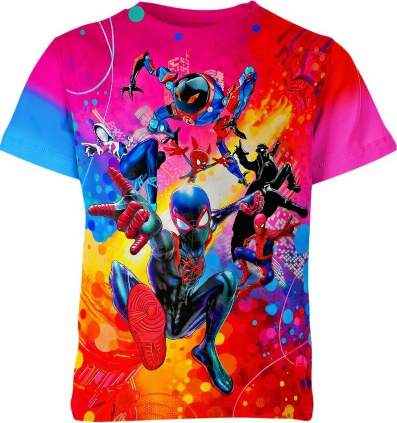 Spider Man: Into The Spider Verse Shirt