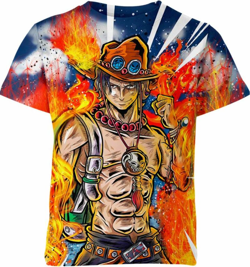 Portgas D Ace From One Piece Shirt