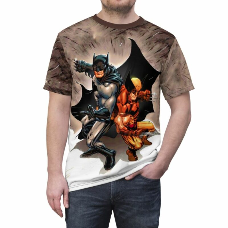 Batman X Wolverine Shirt