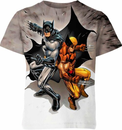 Batman X Wolverine Shirt