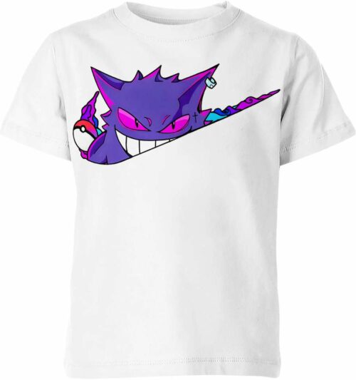 Gengar From Pokemon Nike Shirt