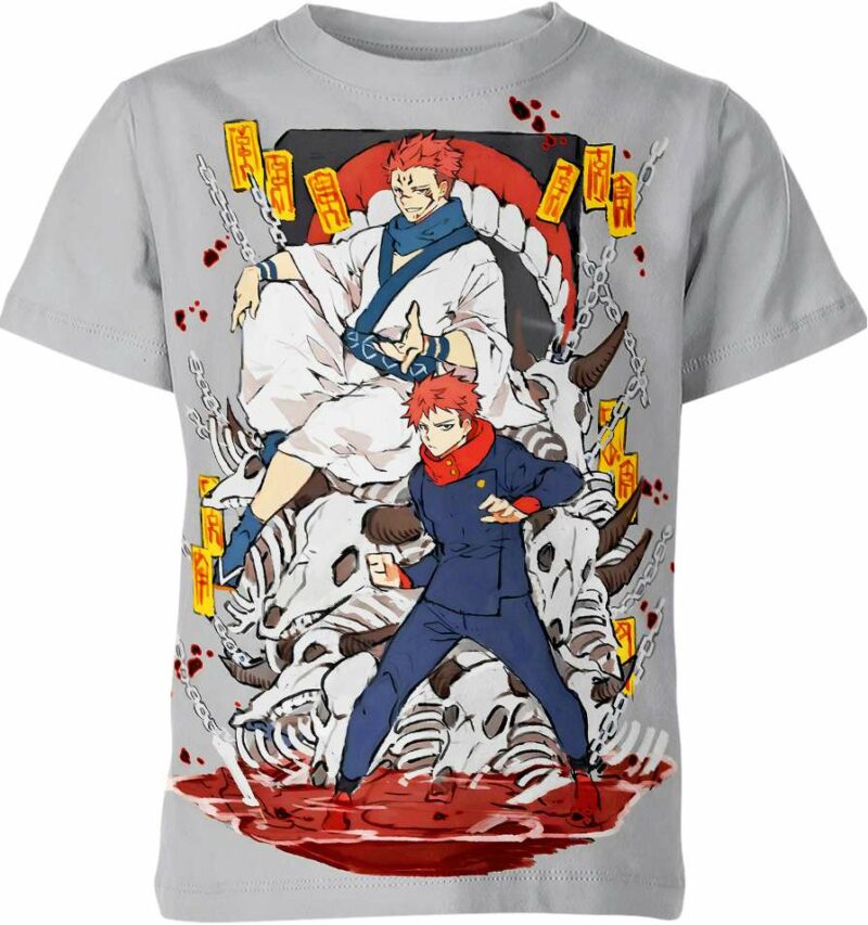 Itadori X Sukuna From Jujutsu Kaisen Shirt