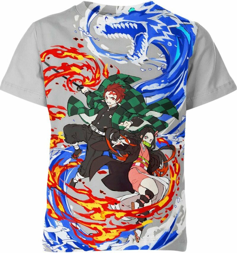 Tanjiro X Nezuko From Demon Slayer Shirt