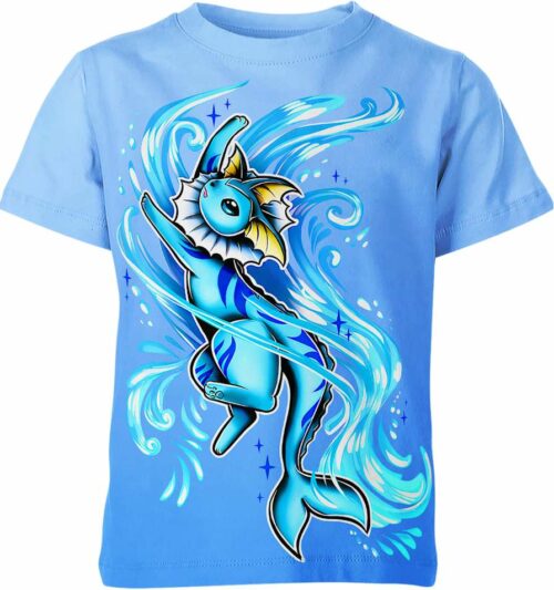 Vaporeon From Pokemon Shirt