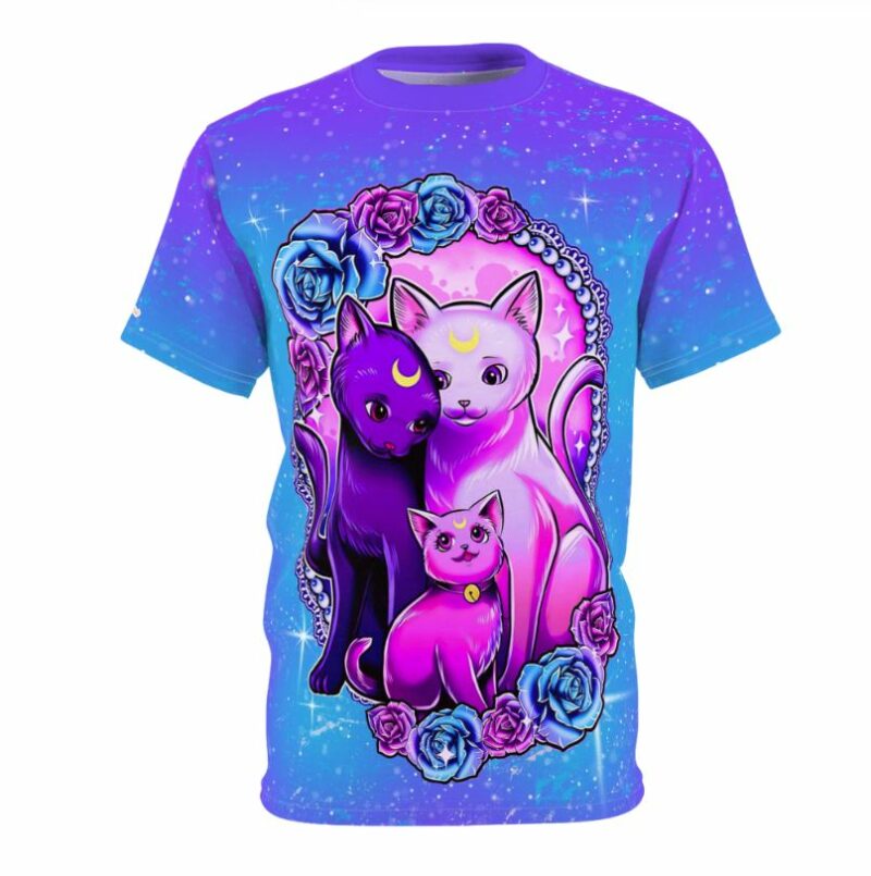 Luna Artemis and Diana From Sailor Moon Shirt