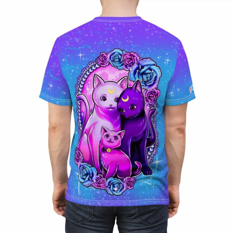 Luna Artemis and Diana From Sailor Moon Shirt