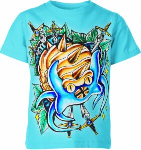 Omastar From Pokemon Shirt