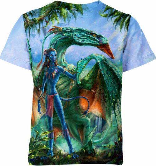 Na'vi and Ikran From Avatar Shirt