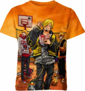 Chainsaw Man One Piece Demon Slayer Shirt