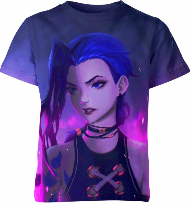 Jinx Arcane From League Of Legends Shirt