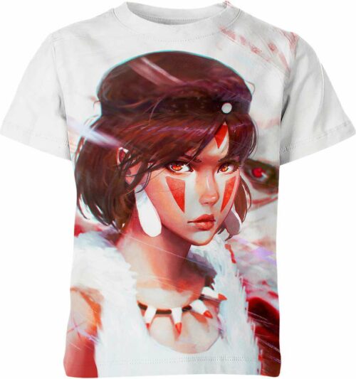 Princess Mononoke From Studio Ghibli Shirt