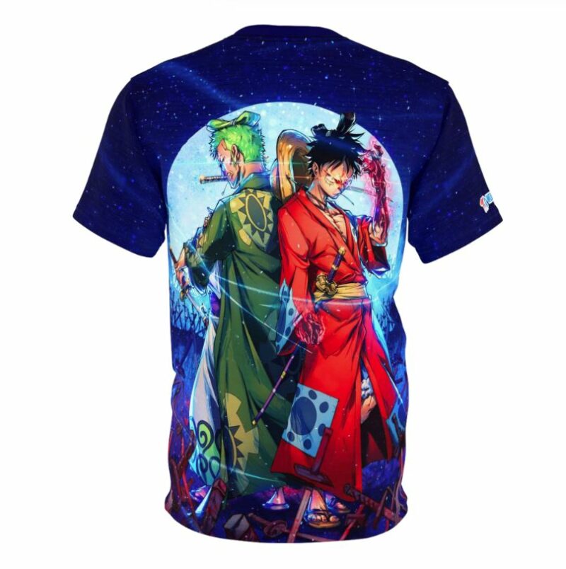 Monkey D Luffy and Roronoa Zoro from One Piece Shirt