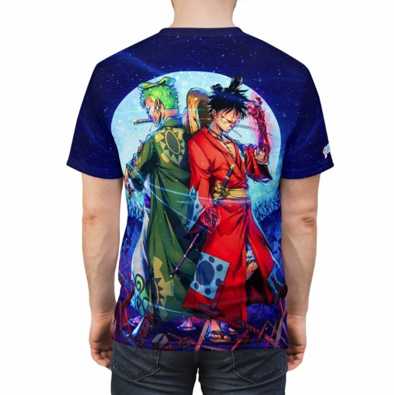 Monkey D Luffy and Roronoa Zoro from One Piece Shirt