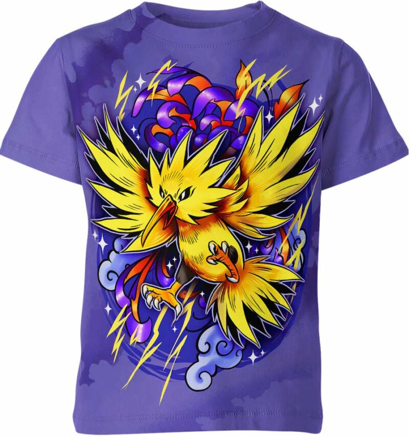 Zapdos From Pokemon Shirt