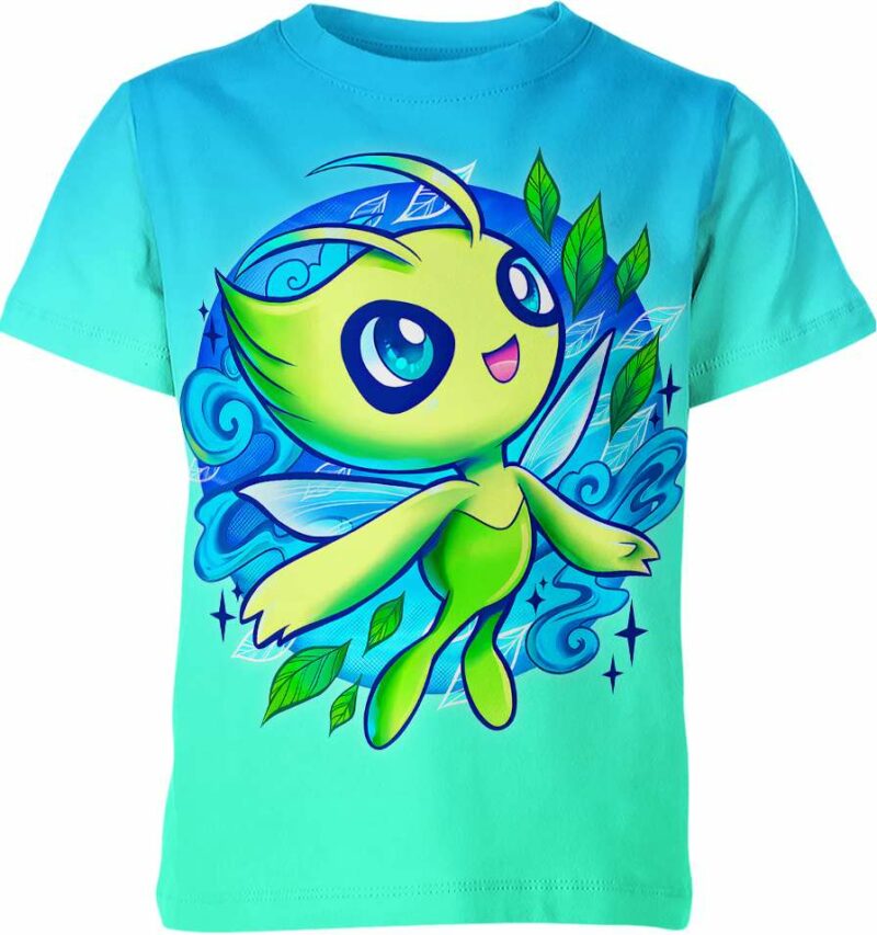 Celebi From Pokemon Shirt