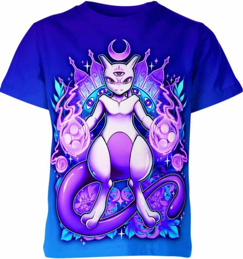 Mewtwo From Pokemon Shirt