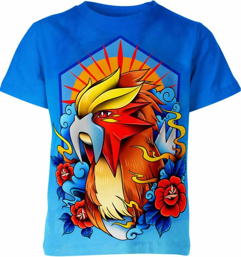 Entei From Pokemon Shirt