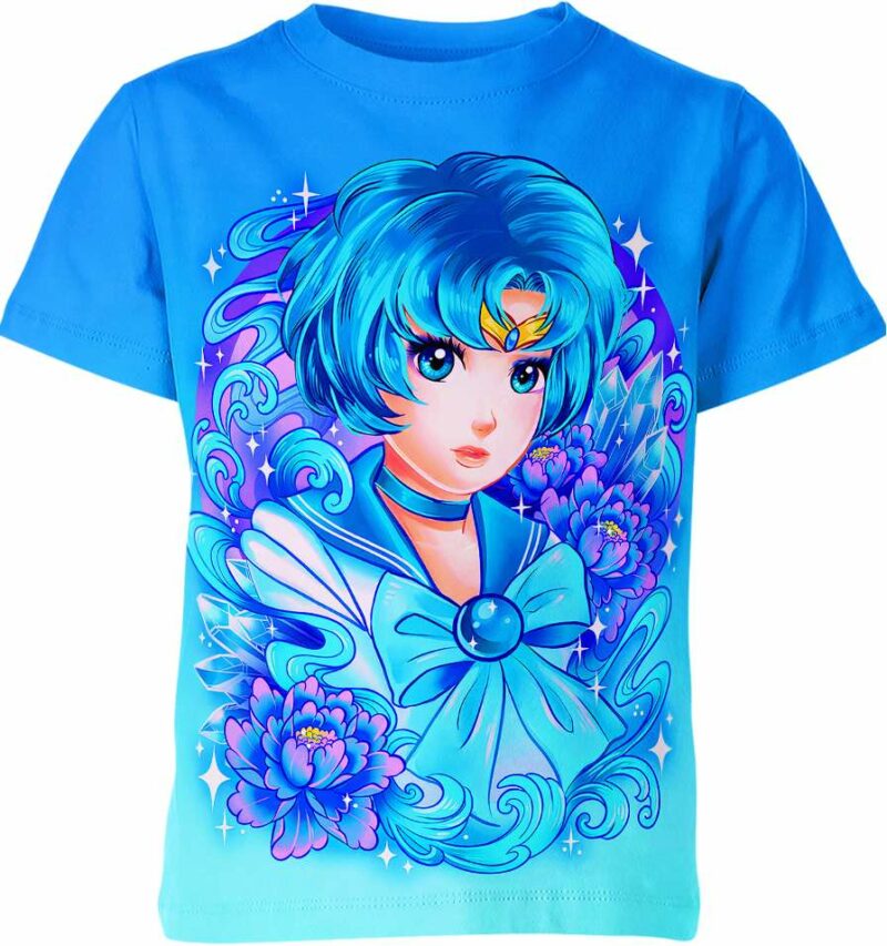 Sailor Mercury From Sailor Moon Shirt