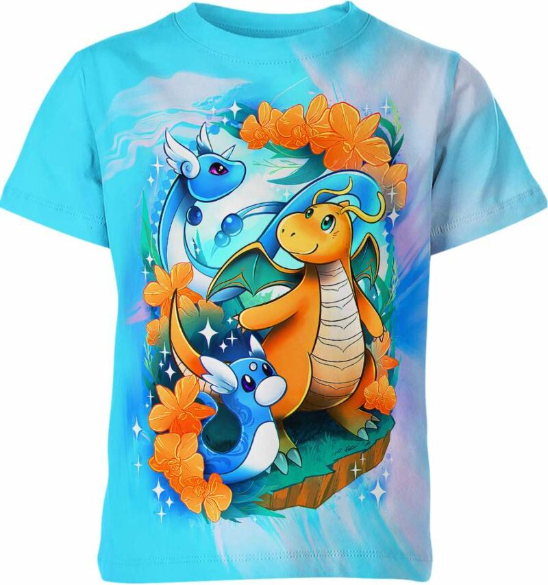 Dragonite From Pokemon Shirt