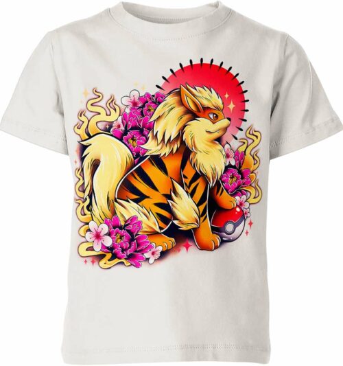 Arcanine From Pokemon Shirt