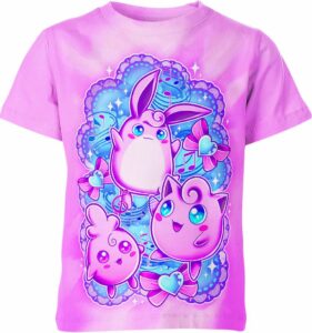 Jigglypuff From Pokemon Shirt