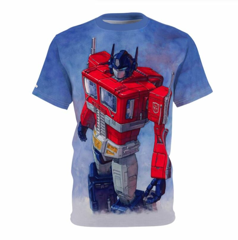 Optimus Prime From Transformers Shirt