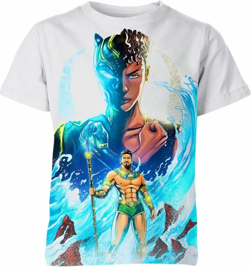 Namor And Shuri From Black Panther Shirt