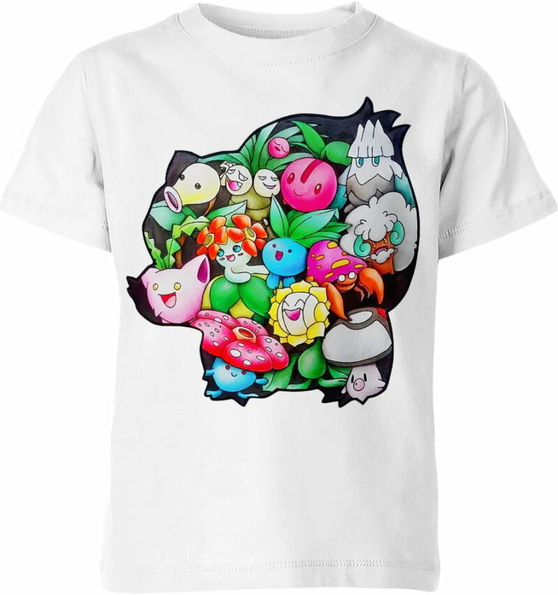 Grass Pokemon Shirt